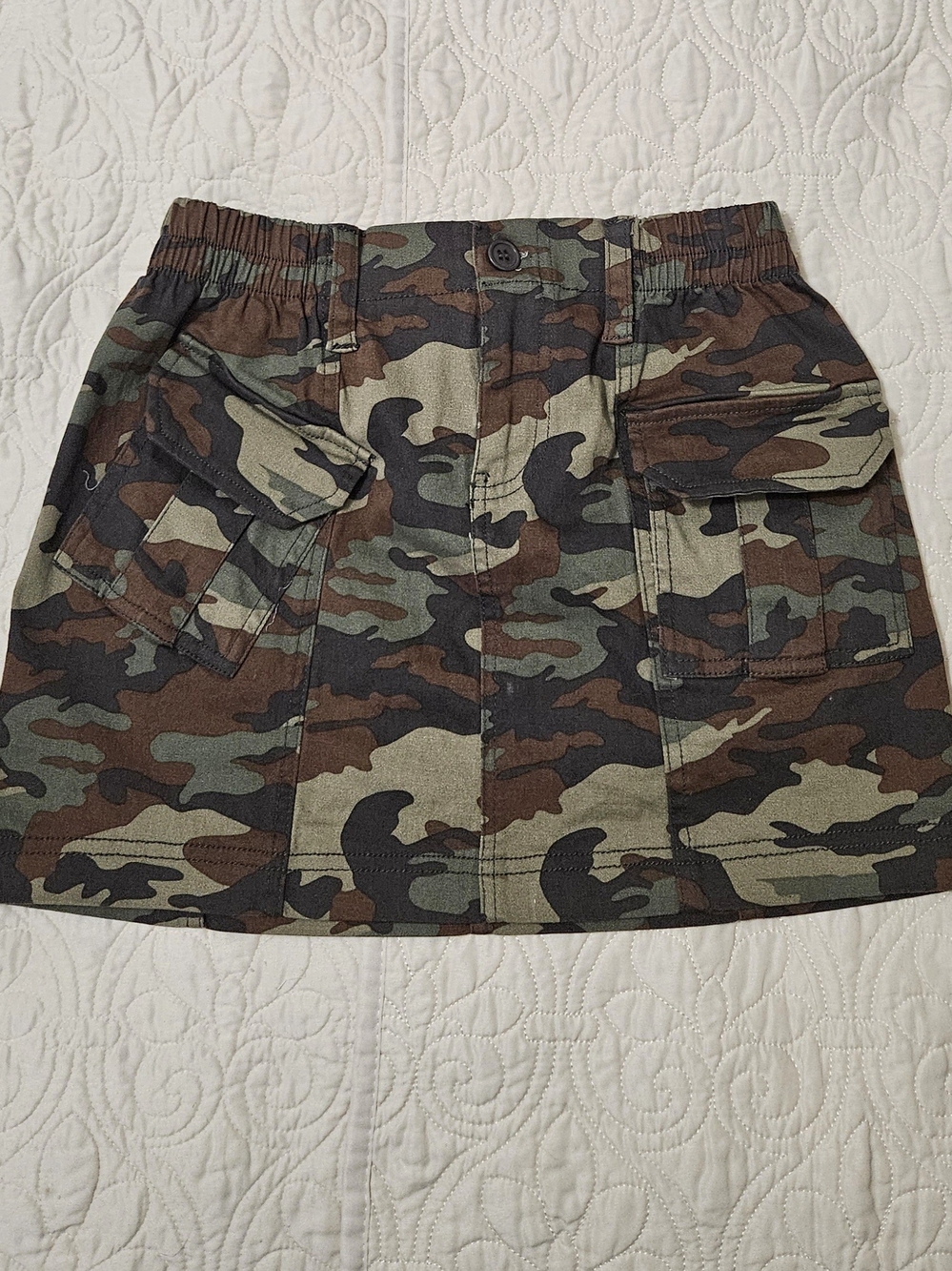 Rue21 Camo Cargo Mini Skirt - Olive, Brown, Black